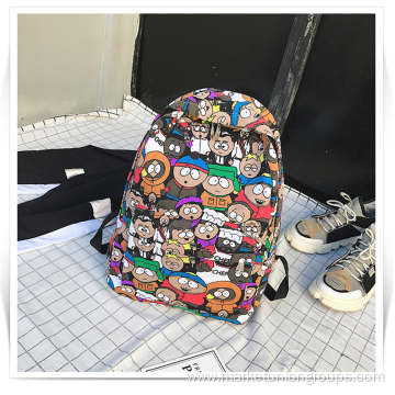 Wholesale new low moq Korean middle high school students backpacks for girls